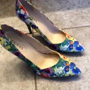 Floral Guess heels
